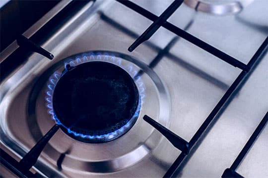 01_Gas-Hob_img2 Burner gas hob fitted in a client's kitchen